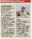 Moto Club: Massimo Mora alla finale de Campionato Europeo Grass Track 